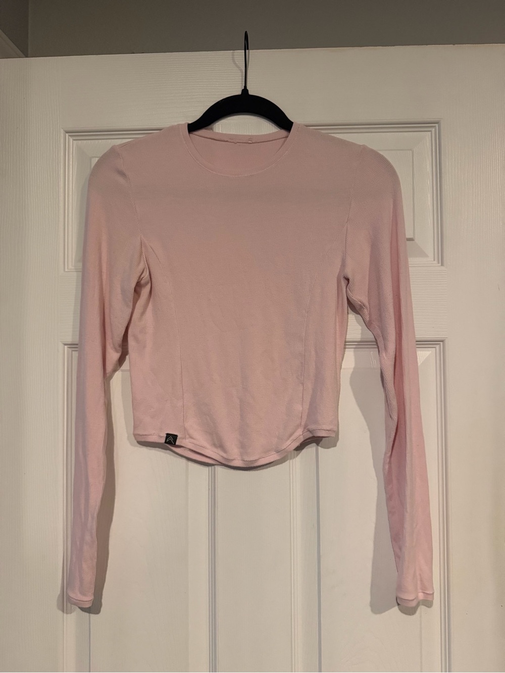 Oner Active -Mellow Ribbed Mid Long Sleeve - Ballet Pink *HAS MINOR IMPERFECTION